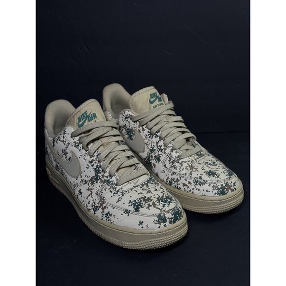 Nike Air Force 1 Low Desert Camo Sneakers Mens Size 10 main image 5